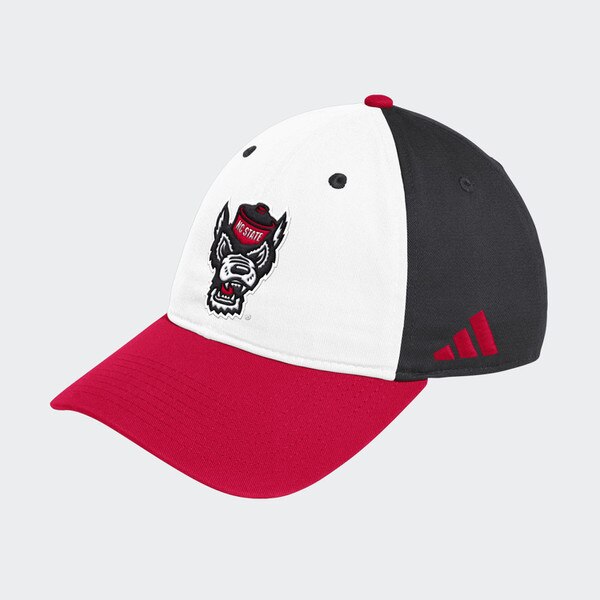 White/Black/Red Baseball Slouch Hat